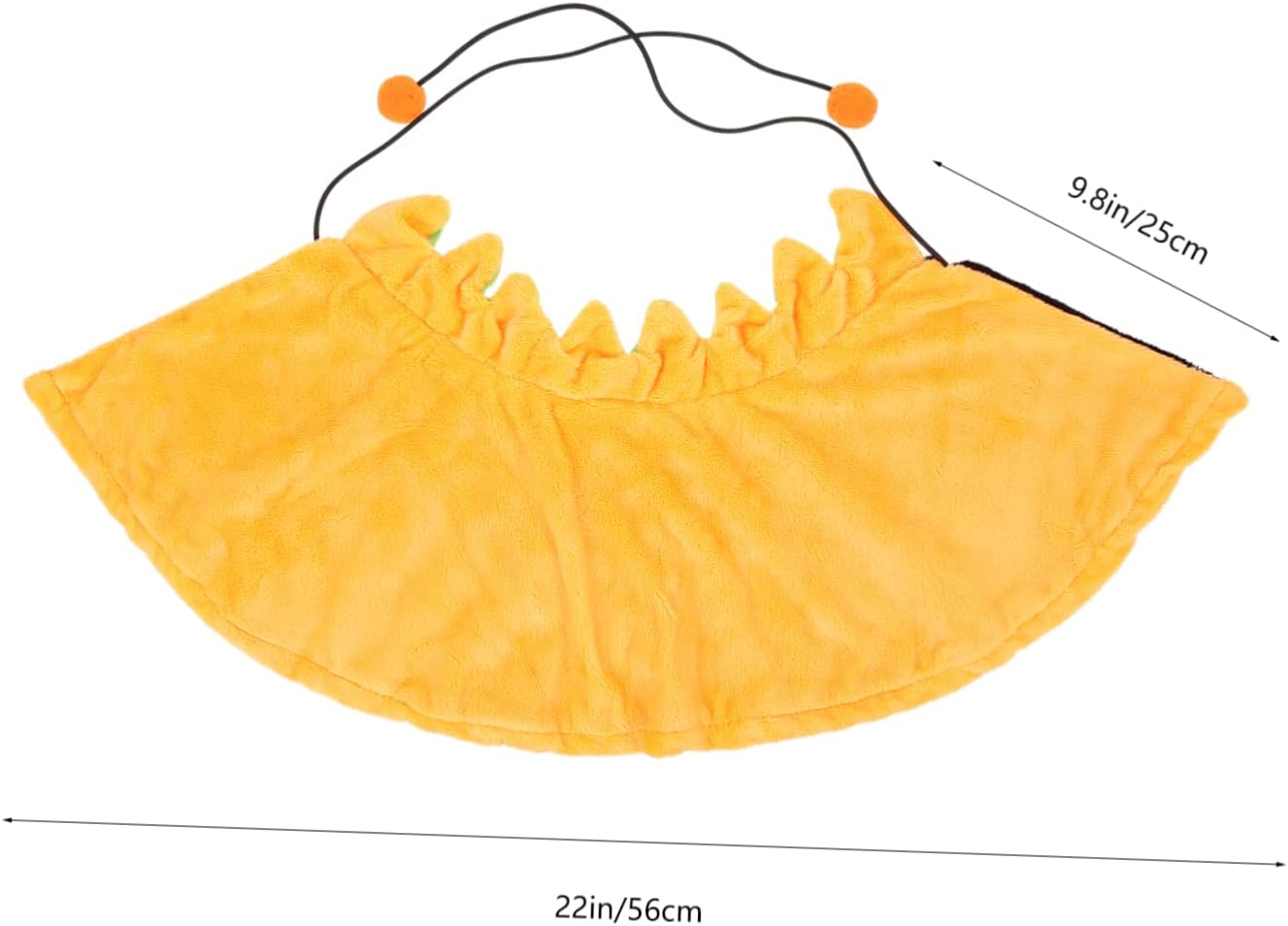 BESPORTBLE 3Sets Pet Halloween Costume Set of Pumpkin Cloak Hat for Dogs and Cats Adorable Pet Outfit for Halloween Parties Easy to Wear for Cosplay and Festive Occasions