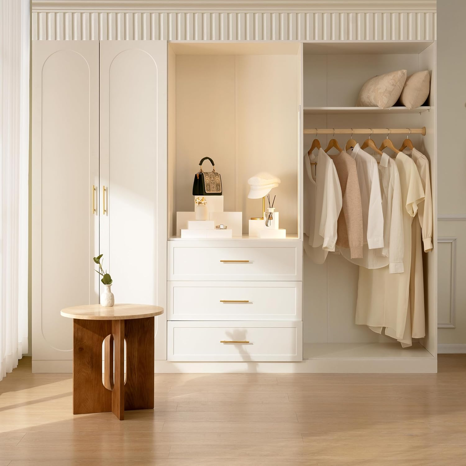 Set of 8 Acrylic Cube Display Box Risers Food Buffet Riser for Table, Retail Showcase, Catering, Cakes, Collectibles, Toys, Jewelry, Cosmetics, Crystal Decor Container, Stackable Nesting Stands image number 5