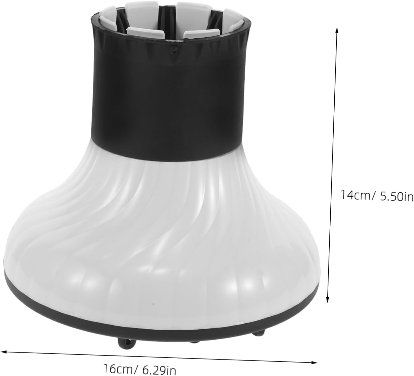 SHERCHPRY Hair Dryer Diffuser Attachment Travel Diffuser for Curly Wavy Hair Blow Dryer image number 3