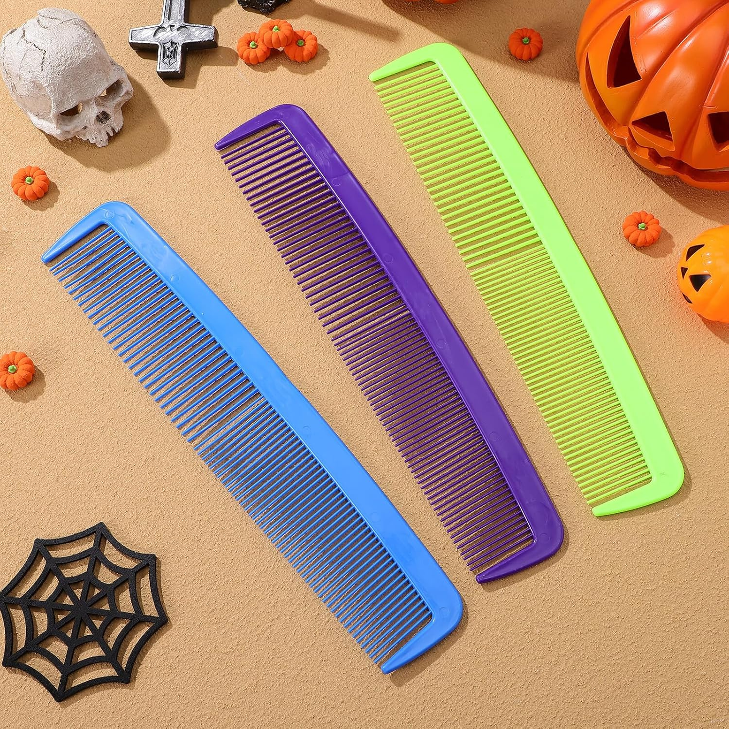 3 Pcs Giant Comb Prop Decorative Huge Combs for Halloween Parties Fun Carnival Pranks Lightweight Safe Party Accessories for All Ages image number 6