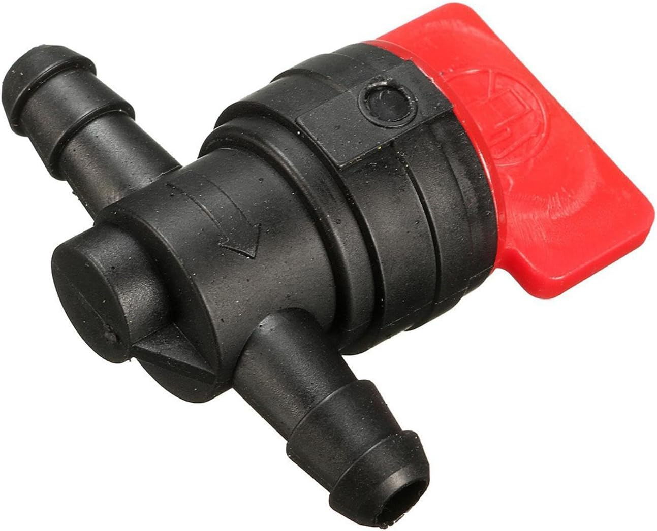 Generic 1/4" Inline Petcock Fuel Shutoff Valve, Fuel Shutoff Valve Assembly, Petcock Fuel Shutoff Valve for Lawn Mower,
