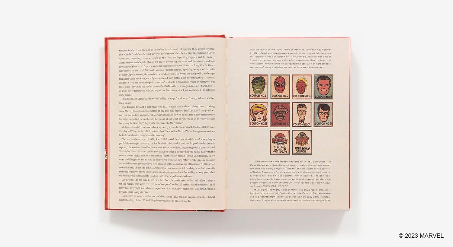 Marvel Value Stamps:A Visual History image number 3