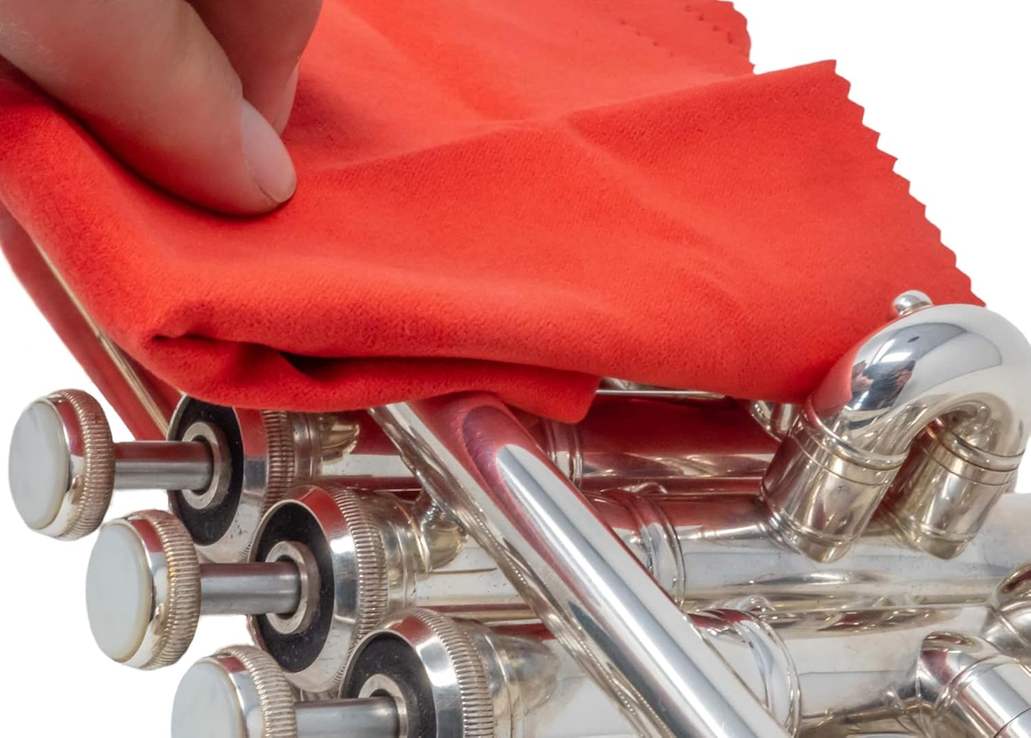 Ecopro Trumpet/Cornet Care and Cleaning Kit | Usa-Based and Veteran-Owned Green and Environmentally Friendly | Valve Oil Slide Grease Mouthpiece, Brush Microfiber Polishing Cloth image number 3