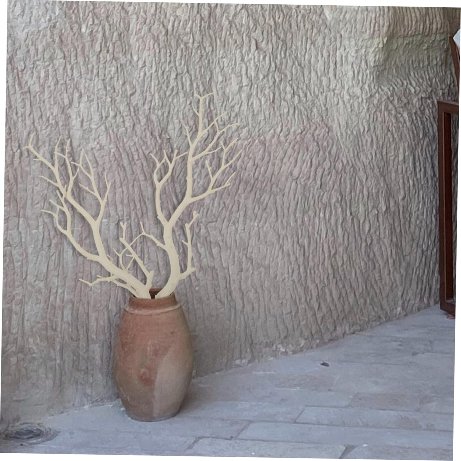 STOBAZA White Tree Branches 2Pcs Faux Birch Twigs for Vase Decoration Artificial Dried Stems for Home Holiday Decor image number 3