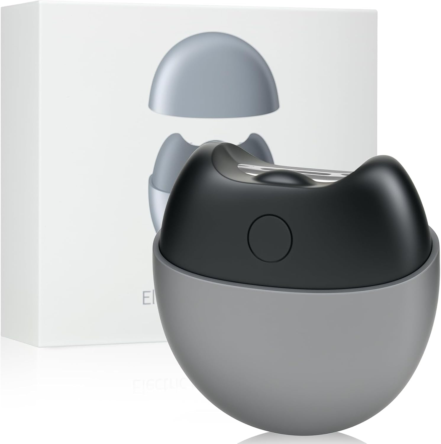 Electric Nail Clipper with USB Charging, Nail Chip Storage Electric Nail Trimmer, 2 Speed Levels for Babies, Seniors and Adults (Frosted White)