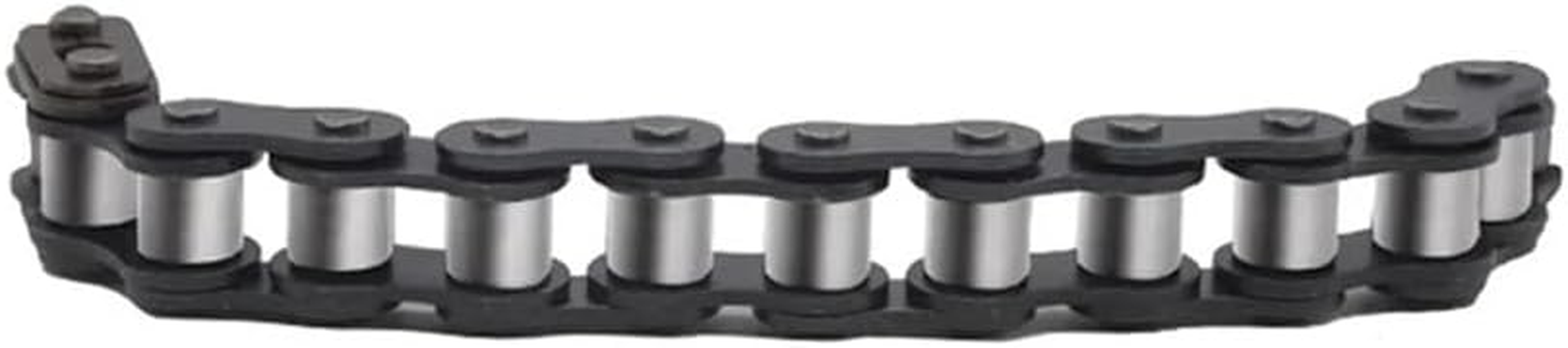 04C Roller Chain Pitch 6.35Mm Carbon Steel Drive Chain Joints Industrial Transmission Single Row Chain 0.5/1/1.5/5/10Meters(1Meter) image number 5