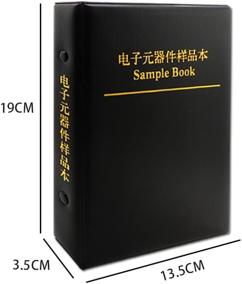 SMD Capacitor Sample Book 0201 0402 0603 0805 1206 Chip Capacitors Kit Assortment Pack 10Uf 1Nf 100Pf 10Nf (Capacitance : 0805 92Valuesx50Pcs) image number 1