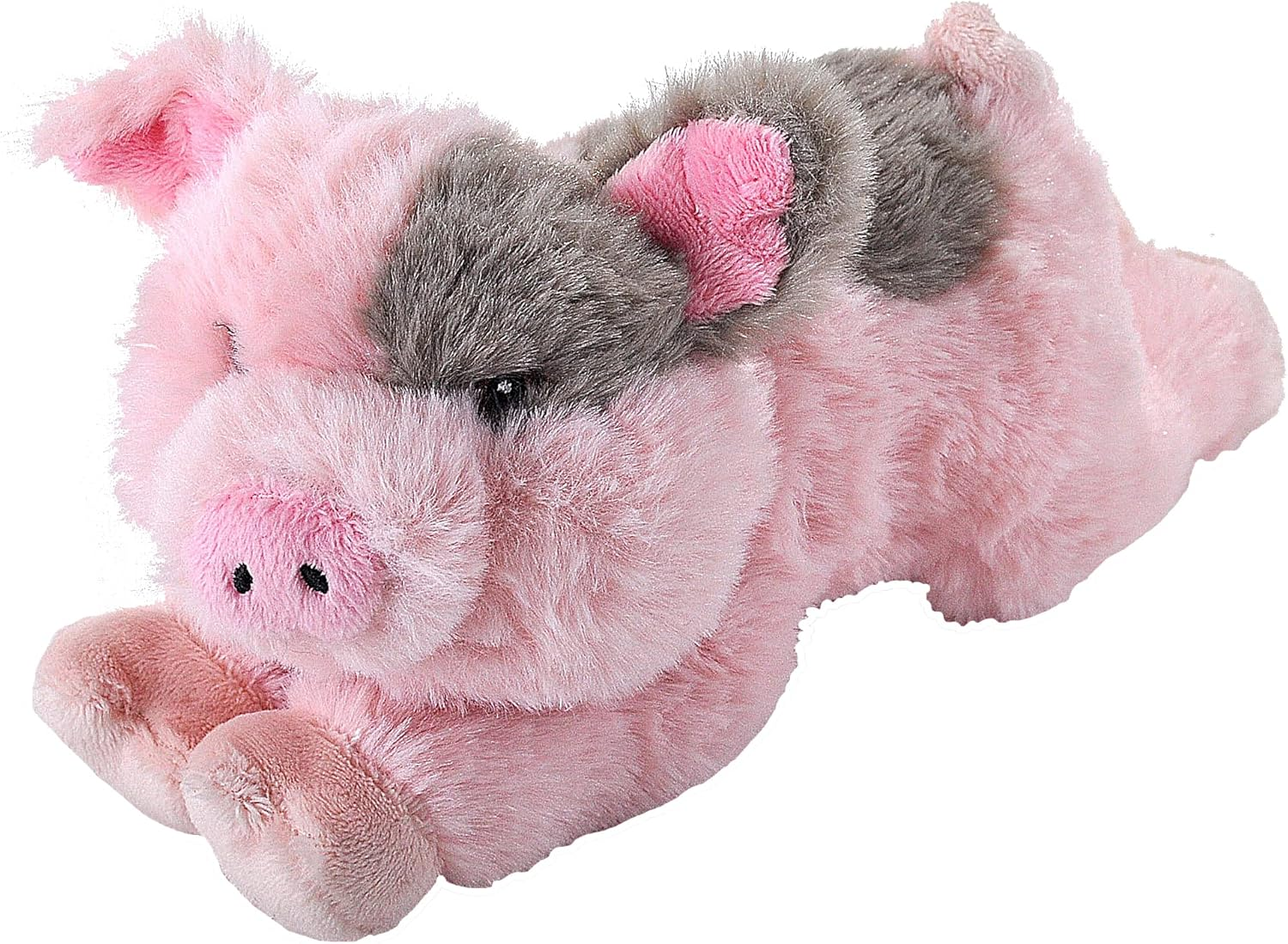 Wild Republic Ecokins Mini Pig, Stuffed Animal, 8 Inches, Kids, Plush Toy, Made from Spun Recycled Water Bottles, Eco Friendly, Child&rsquo;S Room Decor