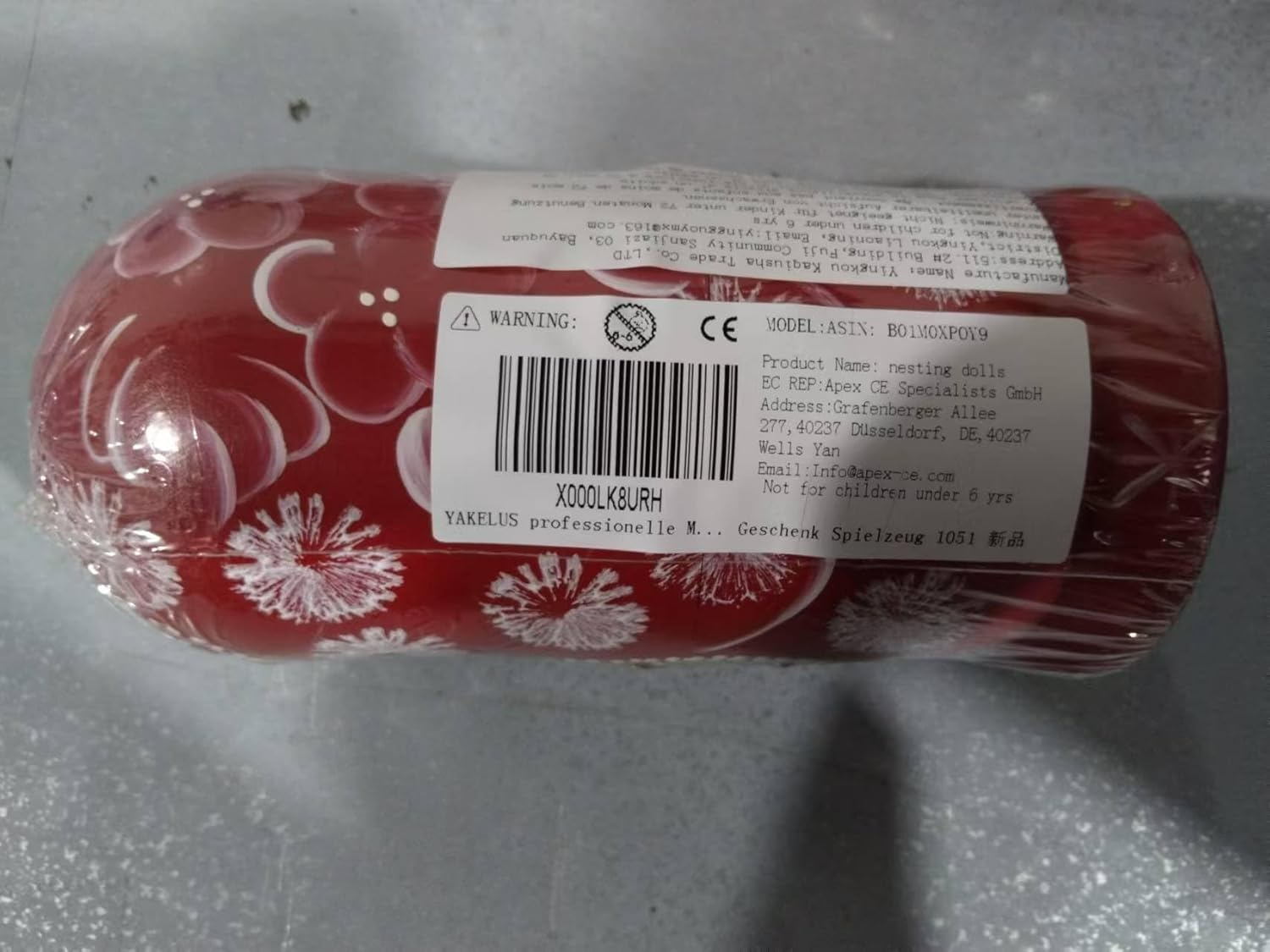 10Pcs Russian Nesting Dolls Matryoshka Handmade1051