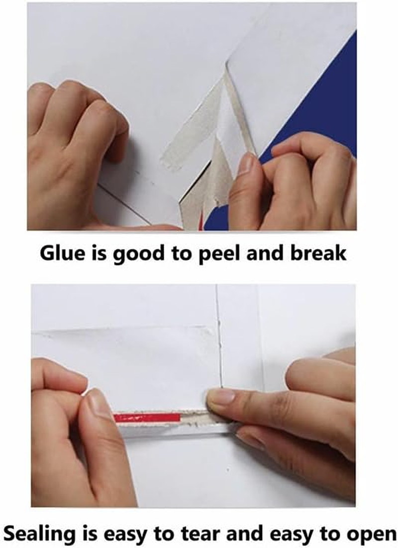 AIMALL 50 Pcs Card Mailer 01 160 X 240Mm 300GSM Envelope C5 A5 Size Tough Bag Replacement, Self-Seal Closure image number 3