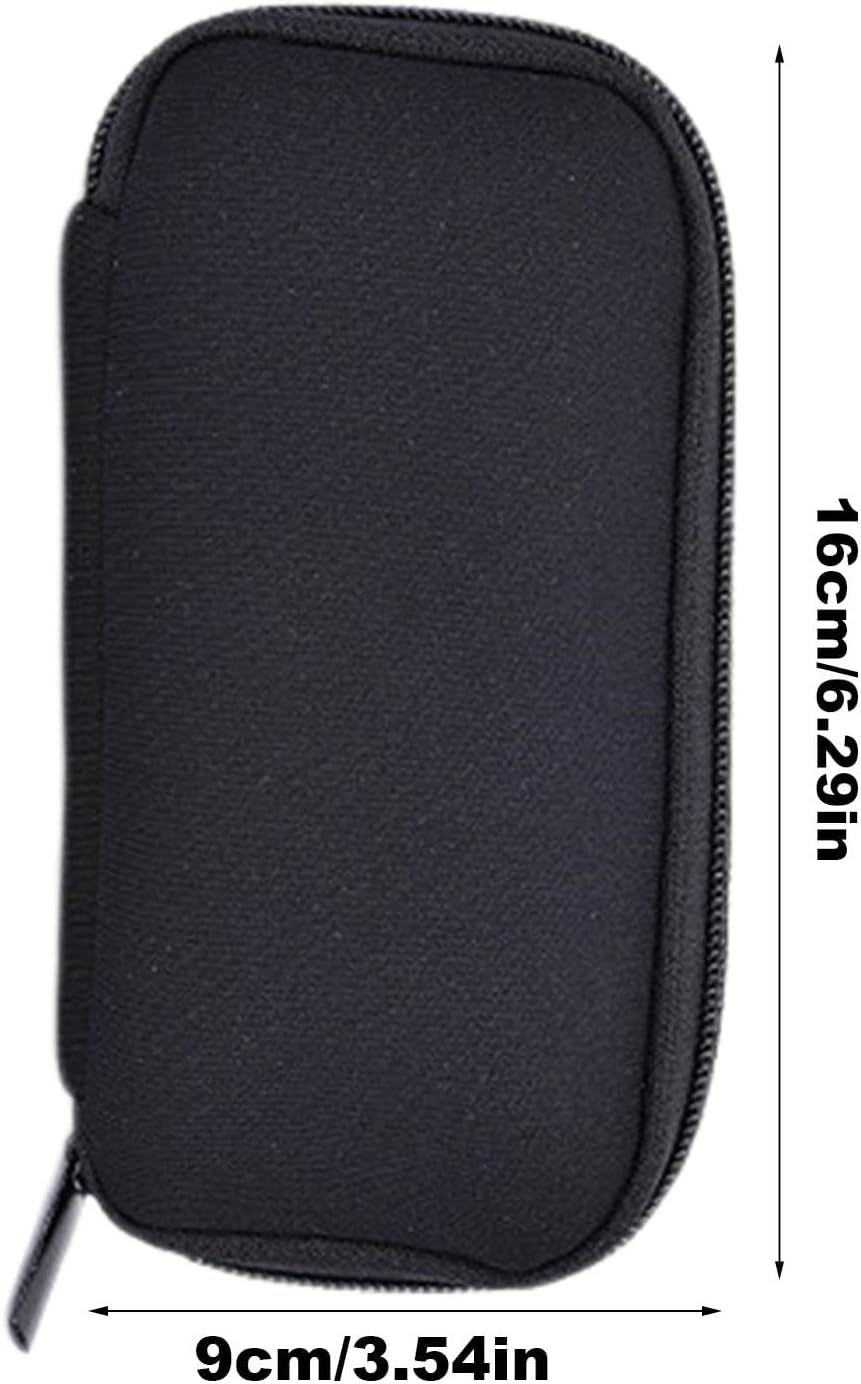 Electronic Case Organizer | Travel Cable Organizer Case Carry Case with 10 Slots | Waterproof USB Cable Accessories Bag U Disk Bag, Portable Storage Pouch for Cards image number 4