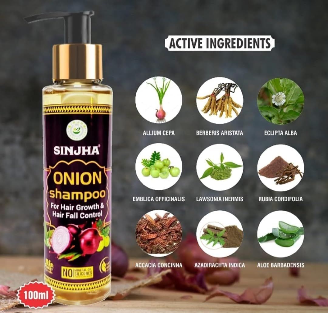 Onion Black Seed Hair Oil 100 ML (Pack of 2) for Hair Growth image number 6