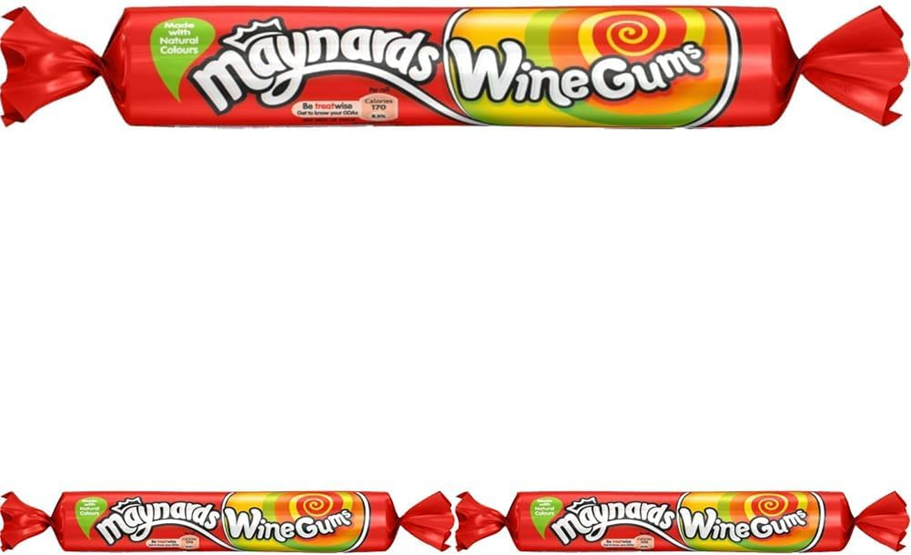 Maynards Bassetts Wine Gums Roll Pack, 55 G