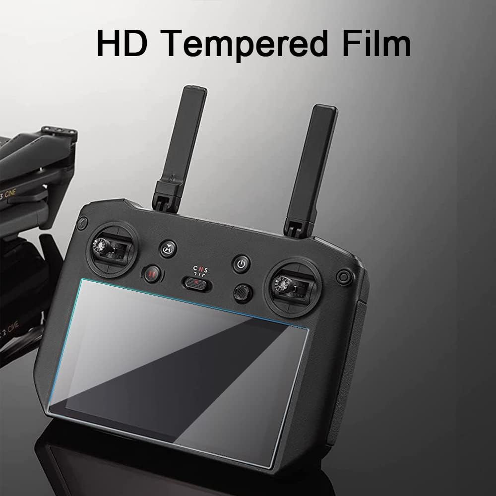 Screen Protector Compatible for DJI RC Pro Controller, FANZR 0.3Mm 9H Hardness Anti-Scratch Tempered Glass (3 Pack) image number 2