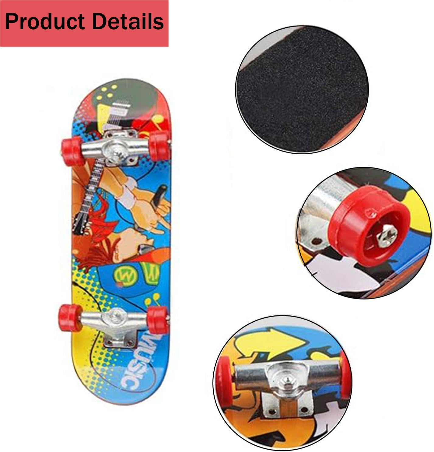 12Pcs Creative Finger Skateboards Set, Fun Fingertips Movement Starter Kit, Mini Finger Skateboarding Sports, Collection of Fingerboards for Skating Enthusiasts, Birthday Party Novelty Gift