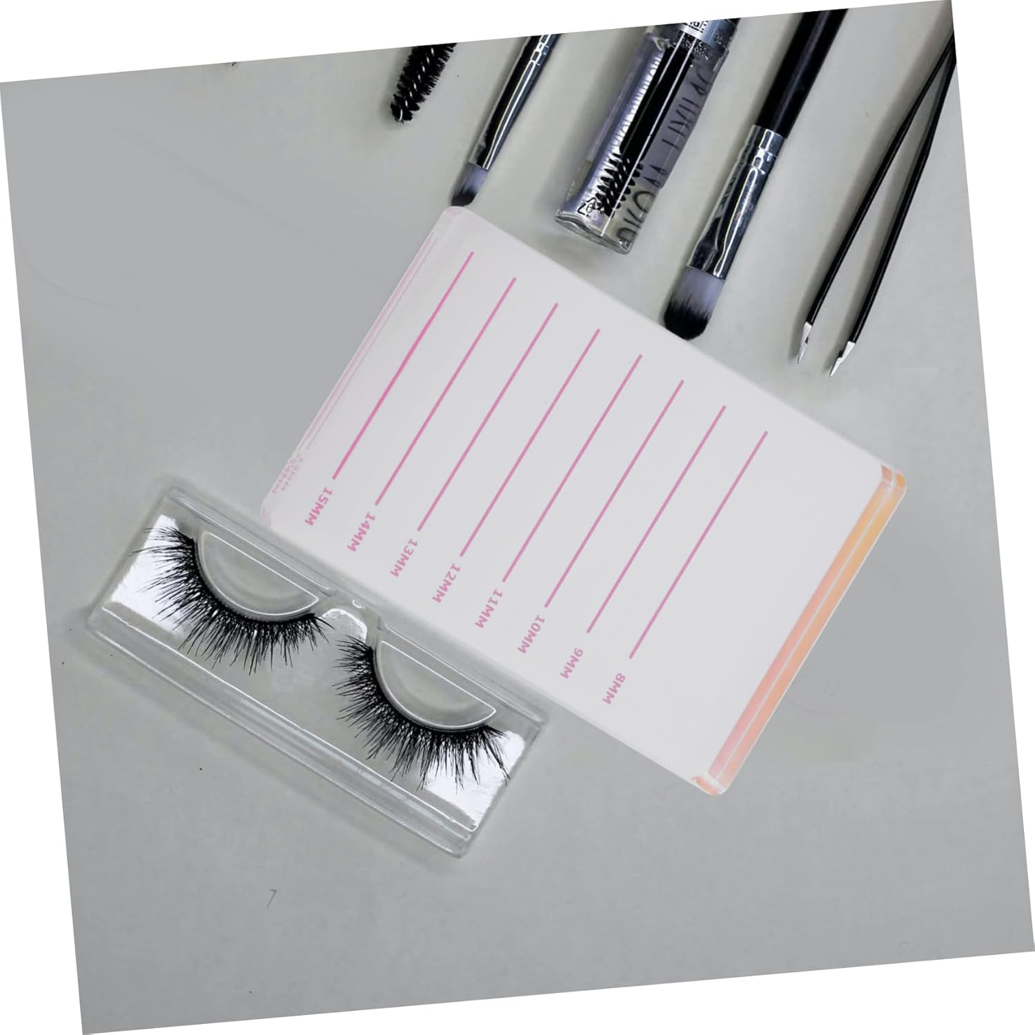 Minkissy 2Pcs Delicate Eyelash Grafting Board Eyelash Grafting Holder for Lash Extension Use