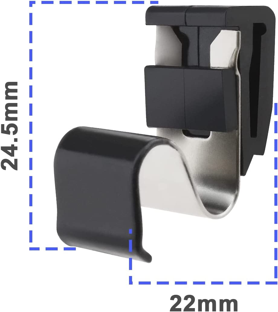 Emsea 2Pcs Fuel Flap Latch Retaining Clip Replacement MR970563 Compatible with Mitsubishi Lancer Mirage Outlander/Ce?Ch Lancer/Ce?Cc Mirage Fuel Door Spring image number 2