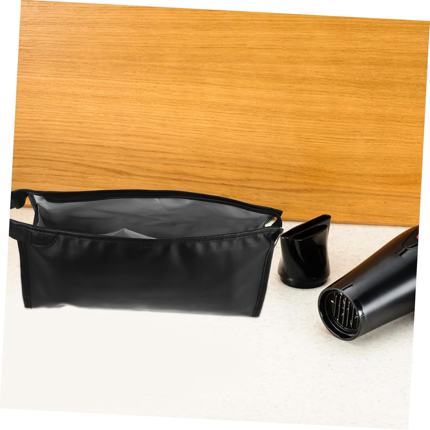 Hair Dryer Storage Bag Portable Travel Organizer for Blow Dryer and Styling Tools Protects against Damage during Travel image number 1