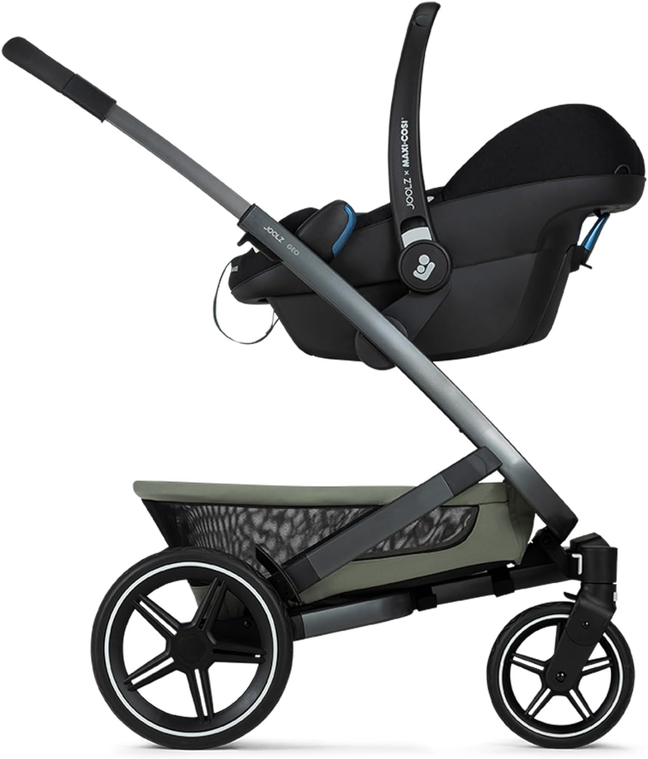 Joolz Geo3 Upper Car Seat Adapter - Baby (0-12 Months) - Black - Compatible with Joolz Geo3 Stroller