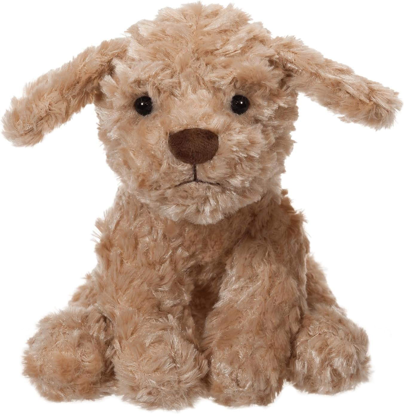 Apricot Lamb Toys Plush Brown Plush Puppy Stuffed Animal Soft Cuddly Perfect for Child （Brown Plush Puppy，8 Inches image number 5