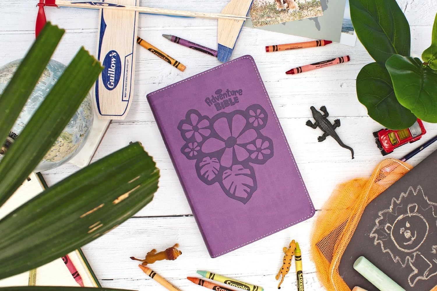 Nirv, Adventure Bible for Early Readers, Leathersoft, Purple, Full Color image number 6