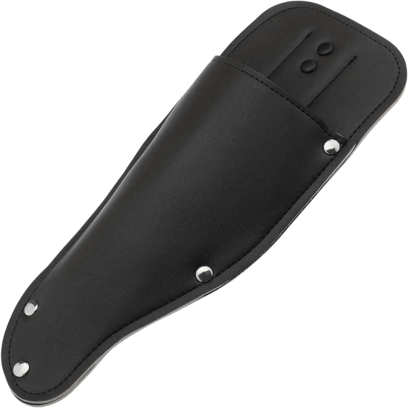 Garden Pruner Sheath Garden Pruner Protective Case PU Leather Holster Protective Cover Scabbard for Gardening Tools Plier Scissors Black image number 5