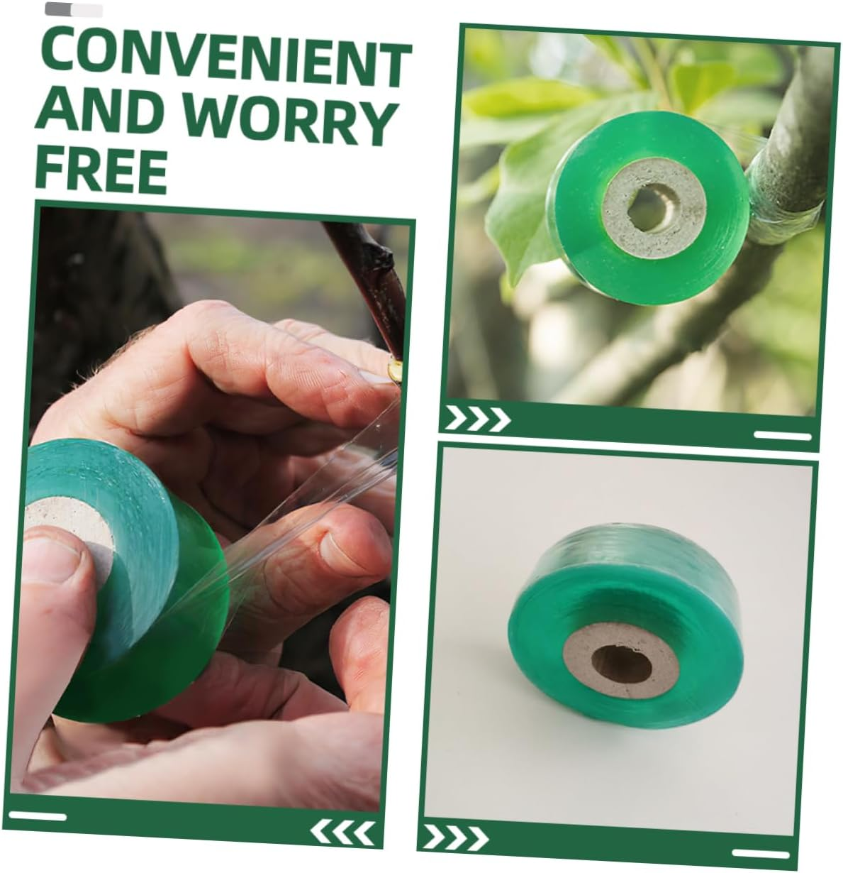 SUPVOX 12 Rolls Grafting Tape for Plants Stretchable Repair Tape for Fruit Trees for Gardening Use image number 6