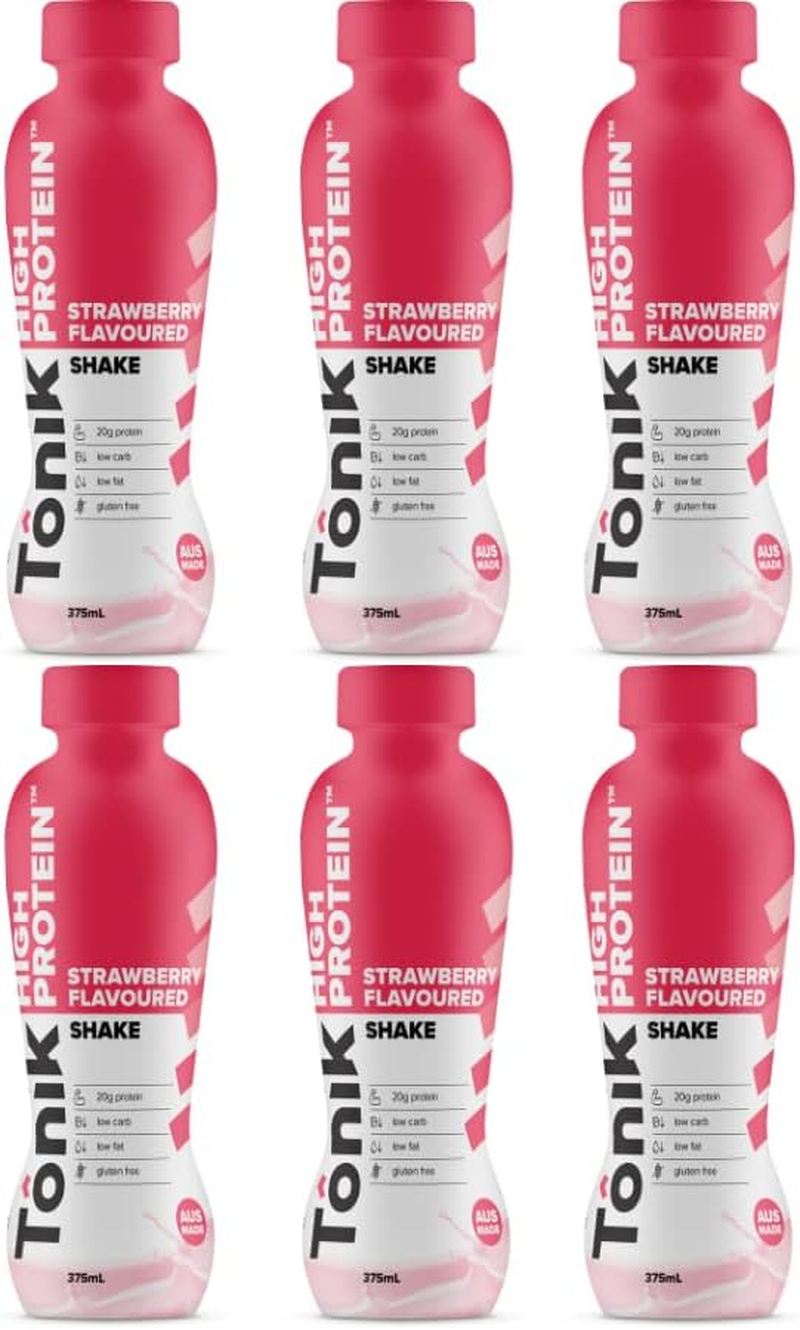 Tonik High Protein Ready to Drink (RTD) Choc Honeycomb Flavoured Premium Protein Shake 375 Ml (Pack of 6) image number 6