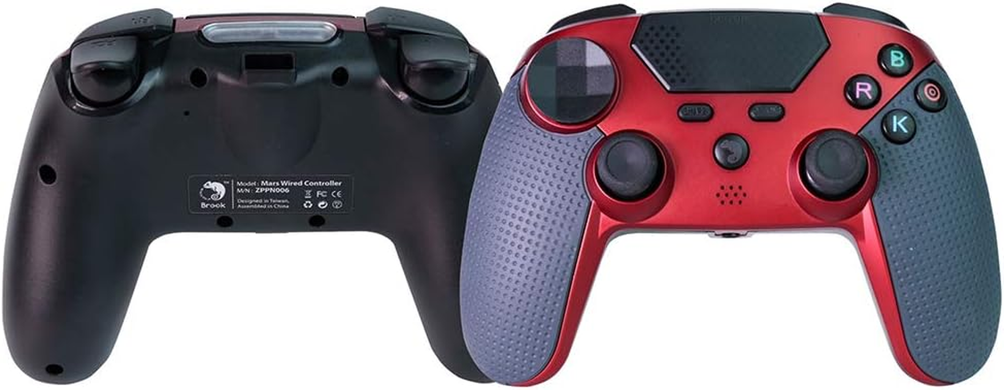 Brook Mars Wired Controller &ndash; USB Gamepad Supports for Switch, Switch 2, PS 4, PS 3 & PC &ndash; Turbo, Dual Vibration, Remappable Buttons &ndash; Ergonomic Design image number 4