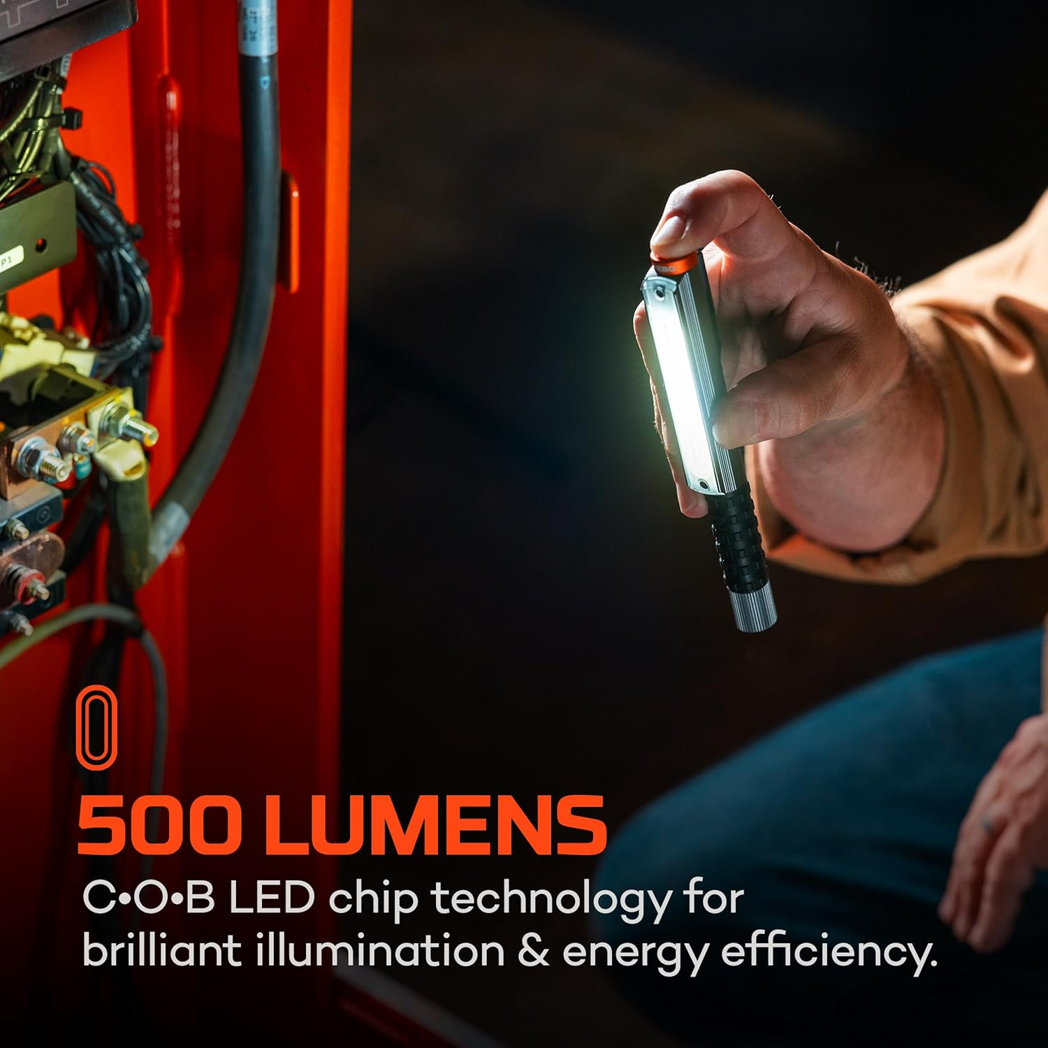 NEBO Lil Larry 500 Flex Rechargeable Work Light image number 1