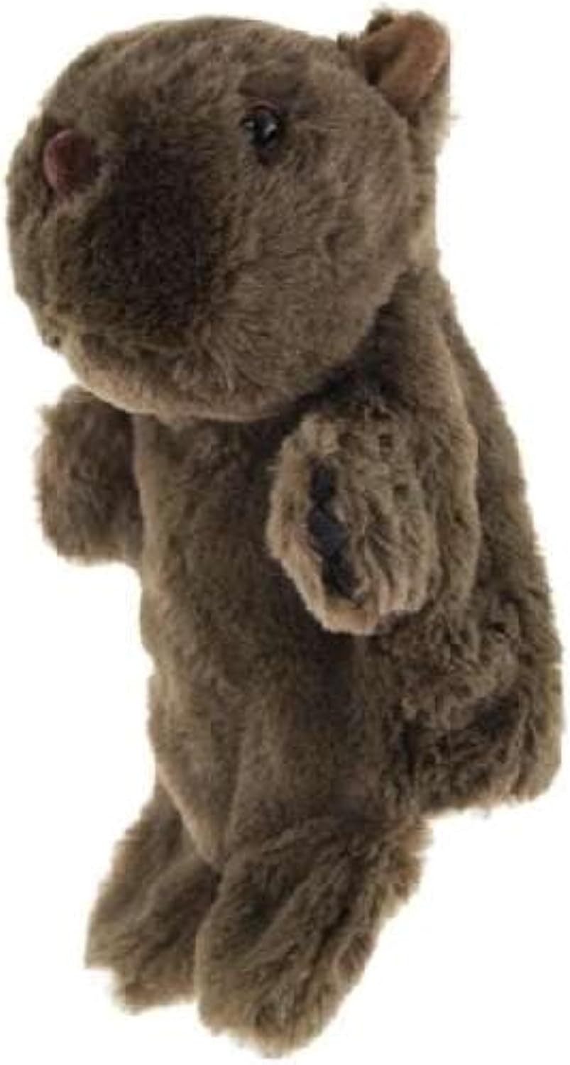 Elka Wombat Hand Puppet, 10-Inch Size image number 1
