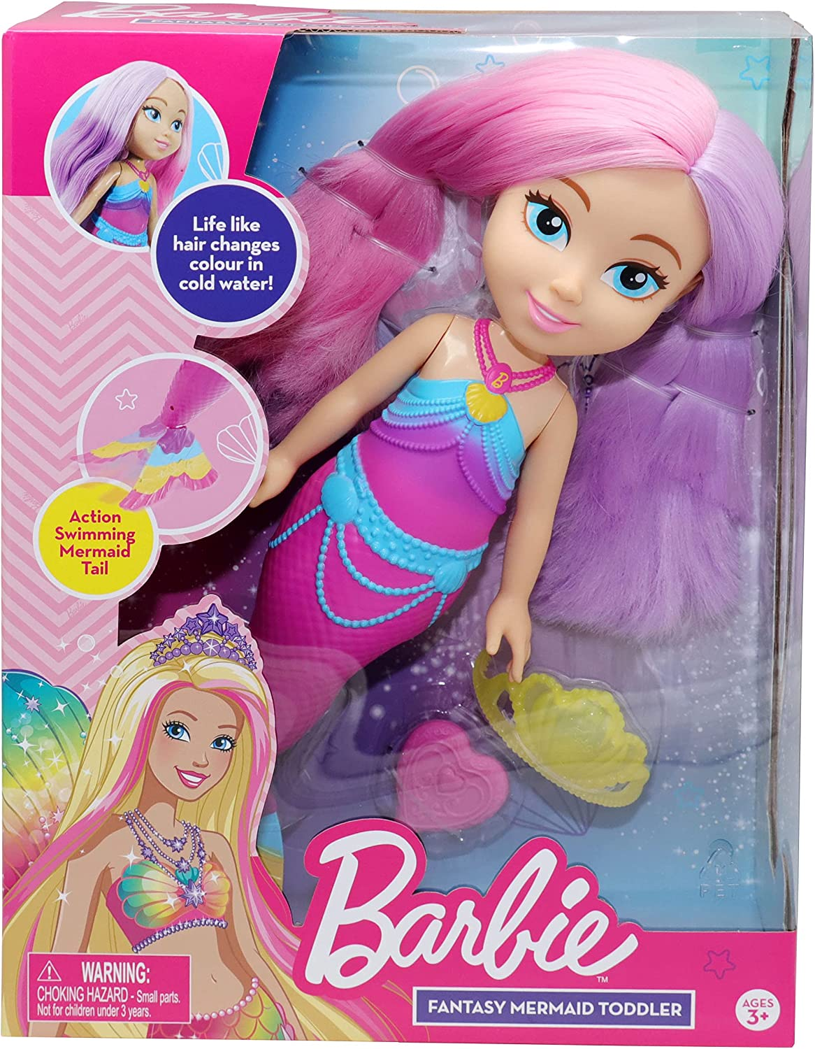 Headstart Barbie Feature Mermaid Toddler Doll, Multi, 20106 image number 2