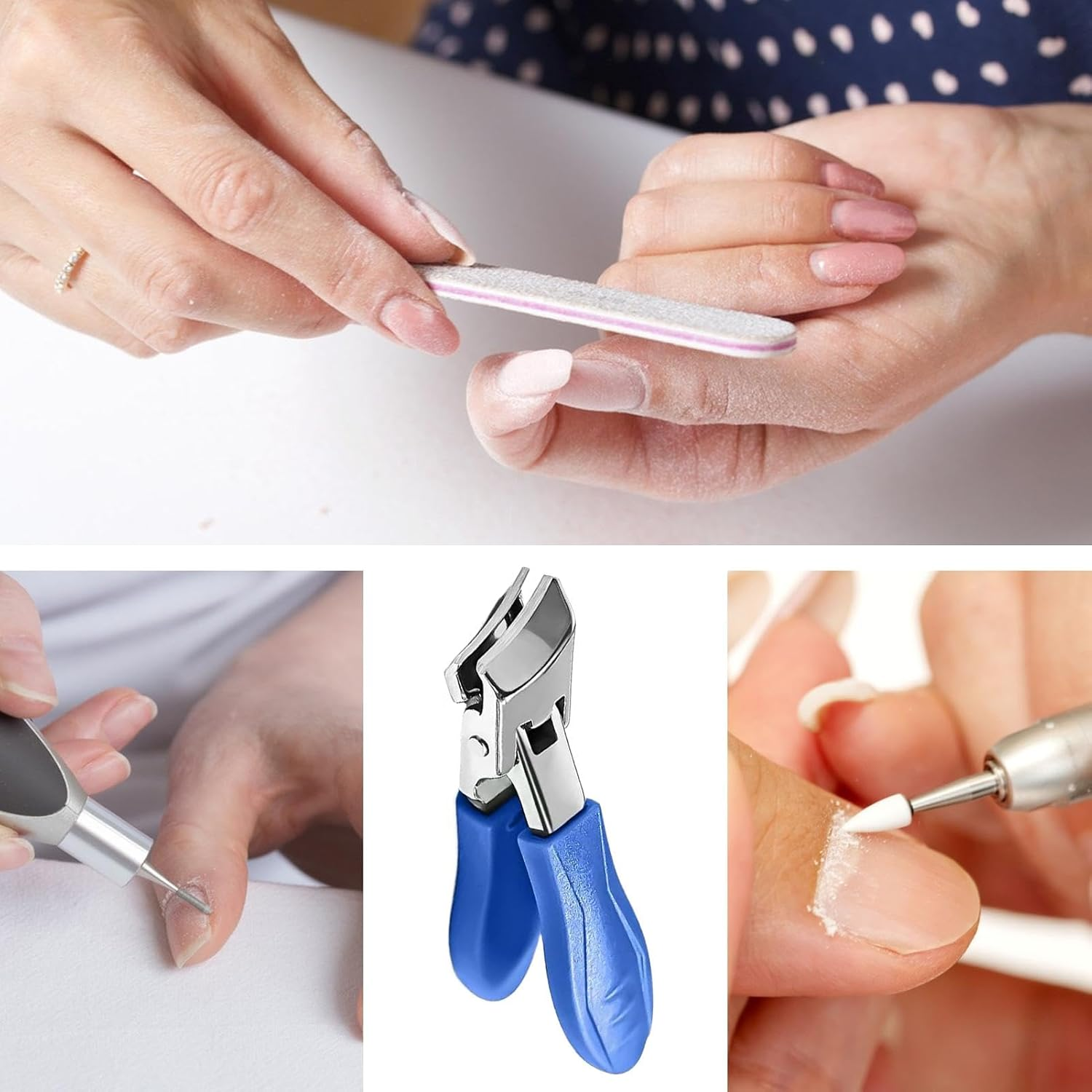 Thick Toenails Scissors,Wide Jaw Opening Heavy Duty Toenail Scissors | Anti-Splash Manicure Pedicure Nail Tools Non-Slip for Women Men for Dormitory, Traveling