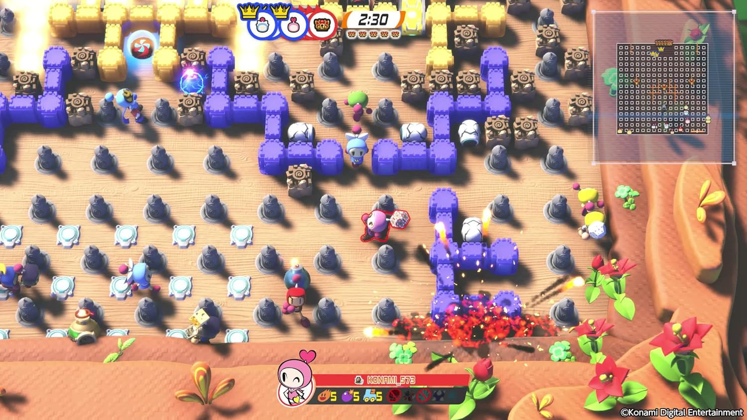 Konami Super Bomberman R 2 Nintendo Switch Game image number 3