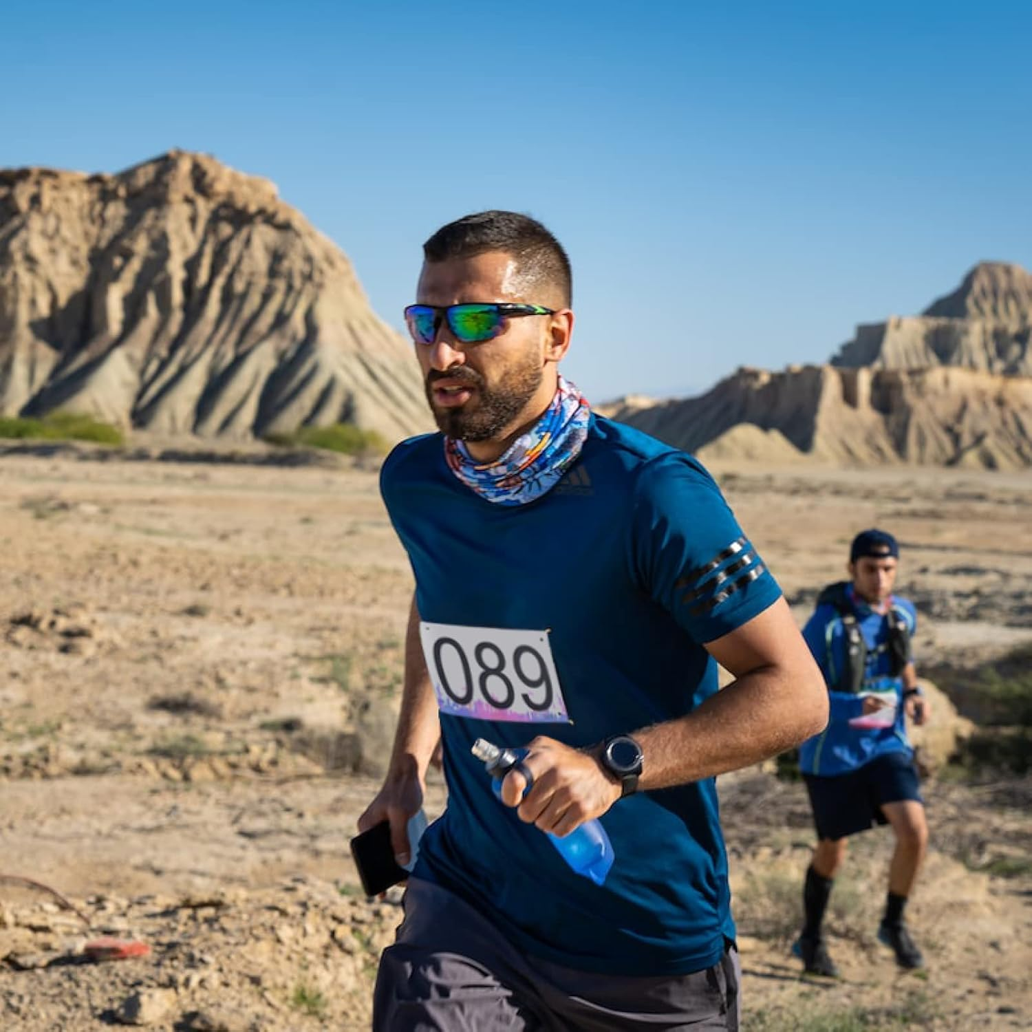 TRIWONDER Tyvek Race Bibs Running Numbers with Safety Pins, Large Numbers 1-500 for Marathon Runners Events Sports Games