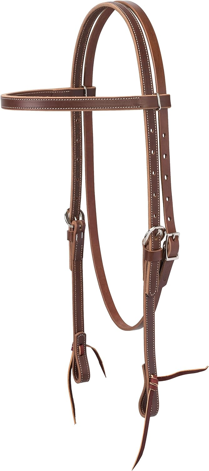 Weaver Leather Latigo Leather Browband Headstall