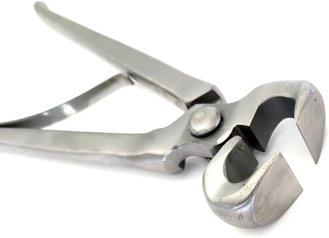 10 Inch Hoof Trimmer Farrier Hoof Nipper Pre Loaded Spring Chrome Vanadium Steel image number 1