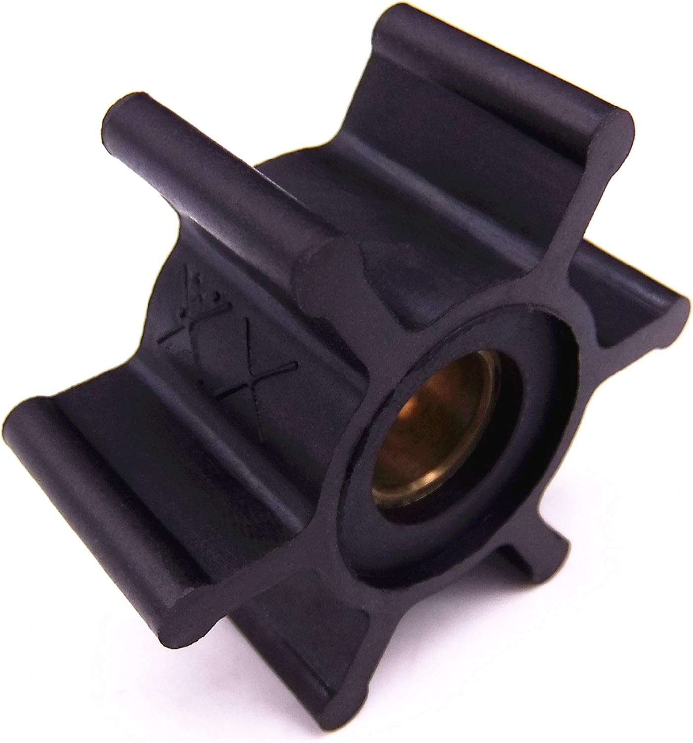 09-810B 18653-0001 653-0001 128990-42200 9-45713 Water Pump Impeller for Jabsco/Johnson/Yanmar Engine Pump image number 1