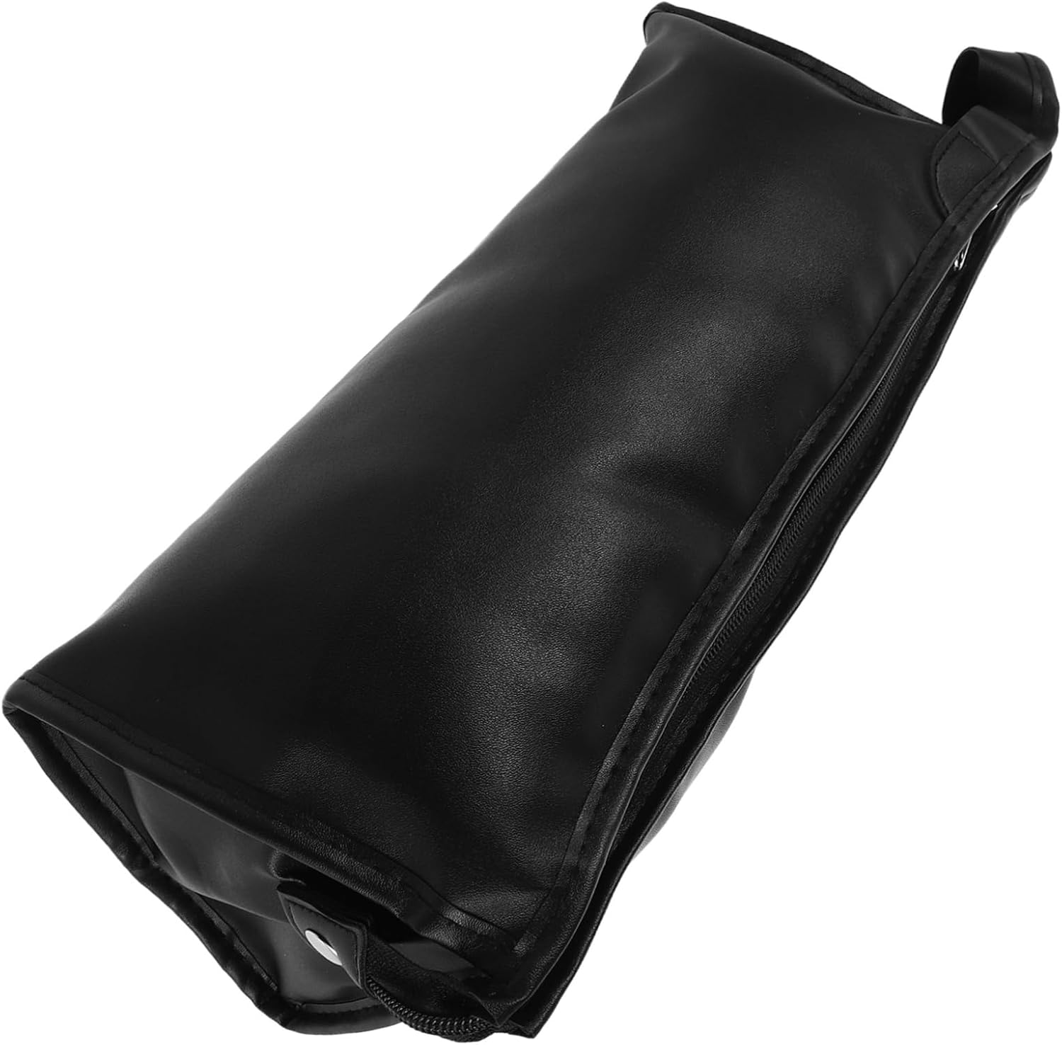 Portable Hair Dryer Storage Bag with Padded Interior PU Material Lightweight Travel Carrying Case for Hair Dryer Curling Iron Styling Tool Organizer with Multiple Compartments For image number 2