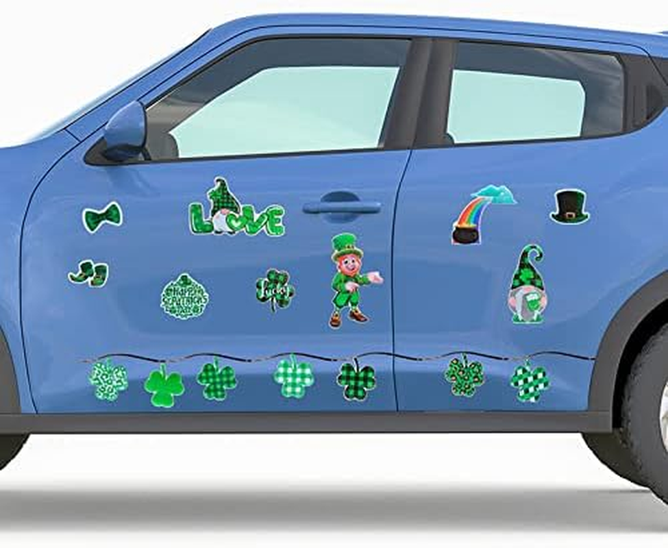 Garage Door Decorative Sticker, Durable Xmas Decal with Magnetic Creative Refrigerator Reflective Decals Holiday Party Decoration Supplies for Home/720 (Size : RFM016) image number 3