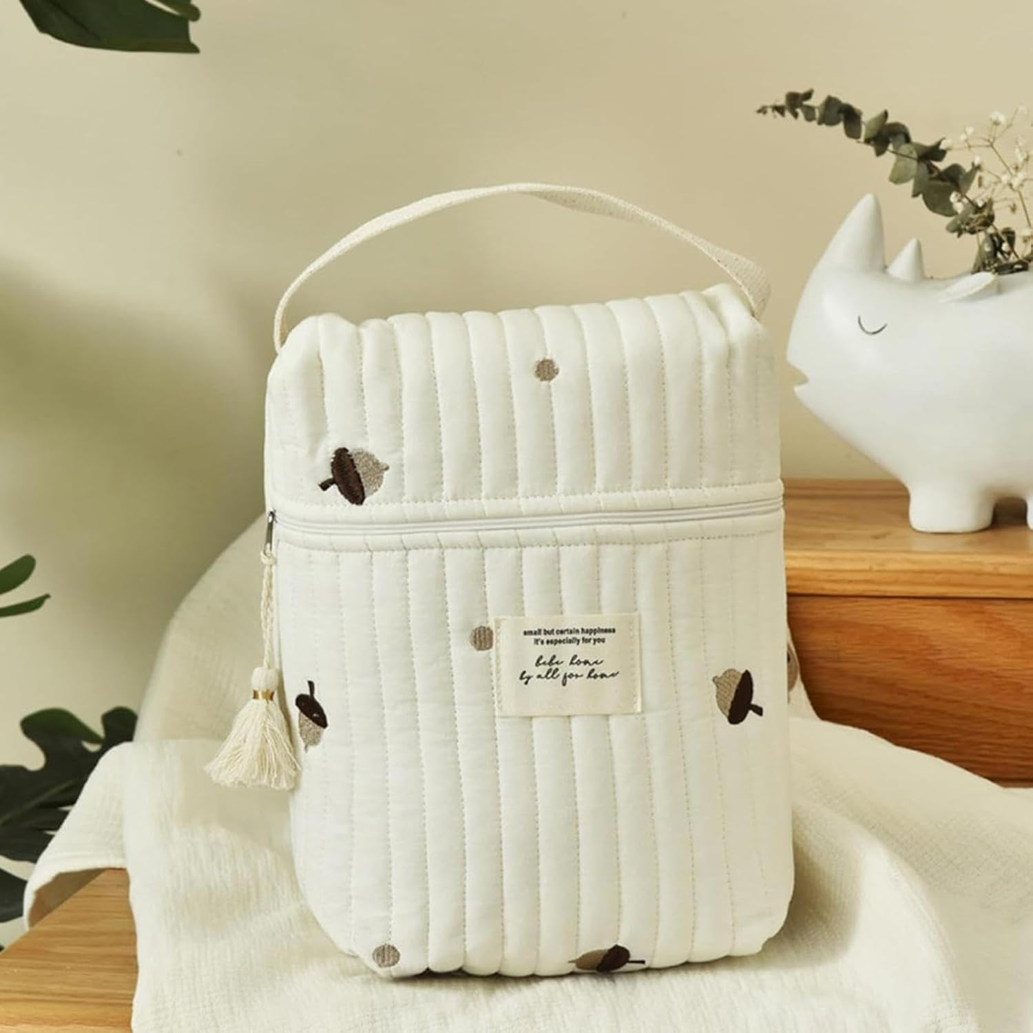 Diaper Organizer Pouch - Portable Baby Diaper Bag Organizer for Travel and Home | Diaper Organizer Pouch Multi Compartment Design, Durable and Lightweight, Easy to Carry, Perfect for Wipes, Cream, image number 5