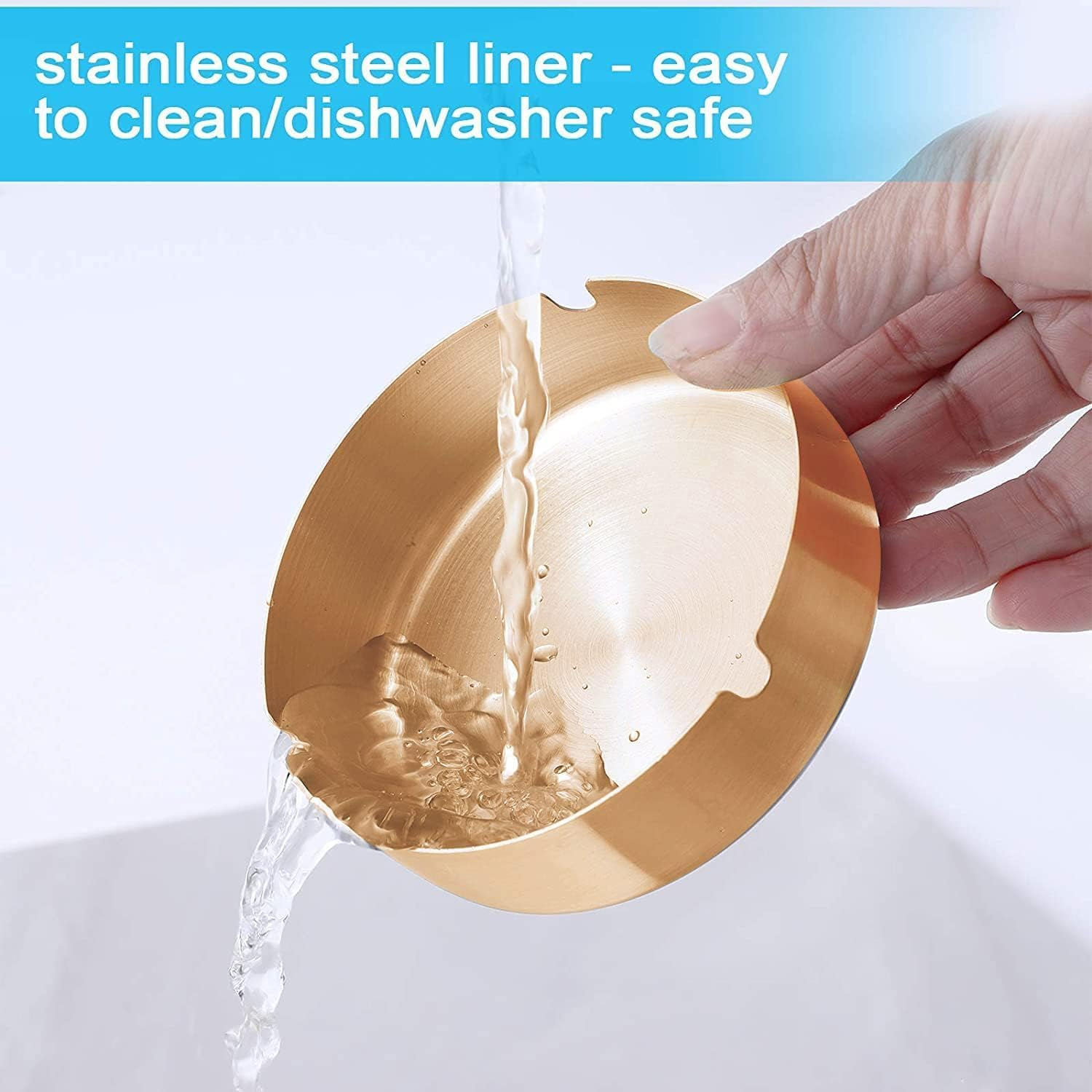 Wooden Ashtray with Lid, Portable Indoor Outdoor Ash Tray with Stainless Steel Liner for Home, Office, Balcony, Patio, Parties