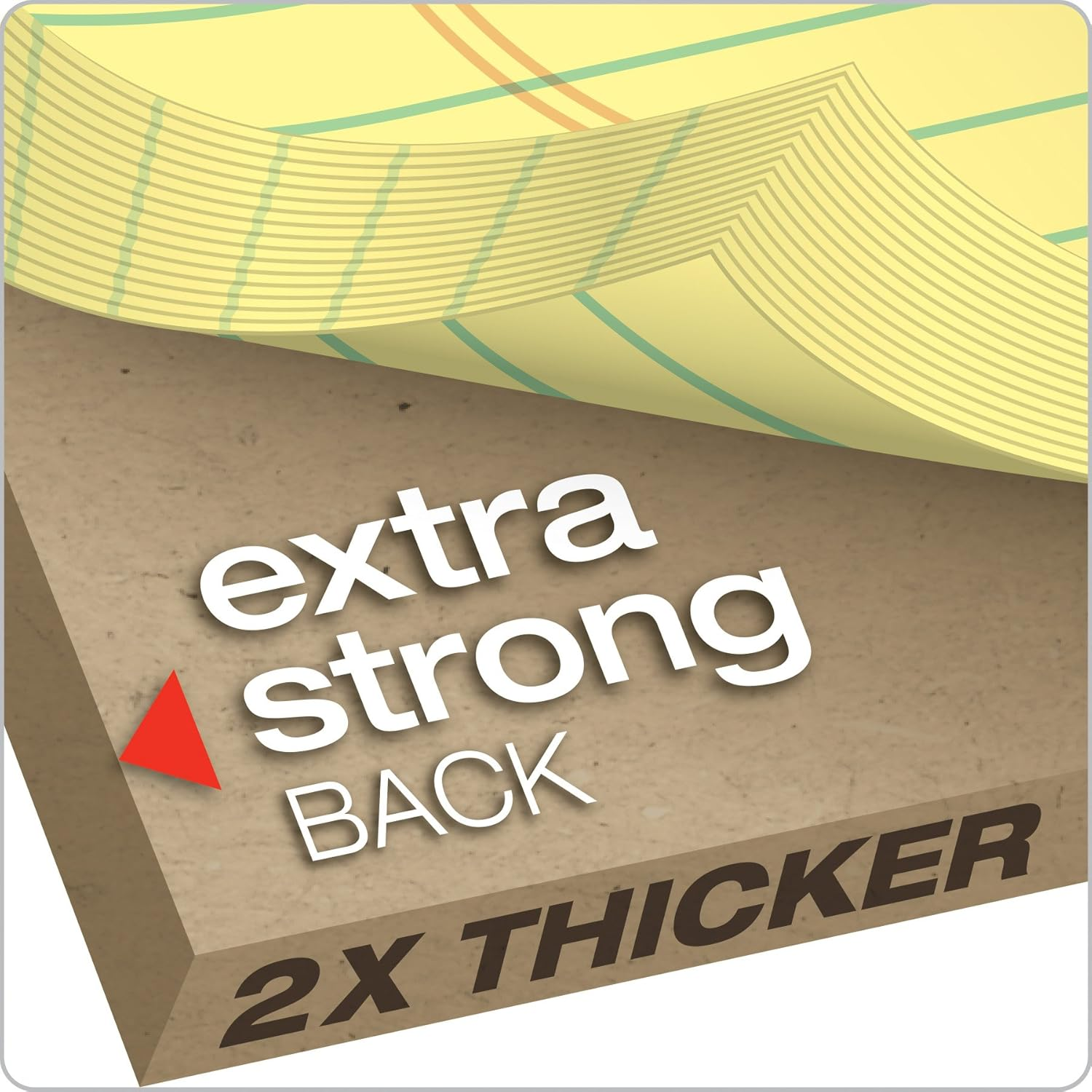 TOPS 8.5 X 11 Legal Pads, 6 Pack, Premium Docket Gold Brand, Narrow Ruled, Thick Yellow Paper, Sturdy Back, 50 Sheets, Made in USA (63941) image number 7