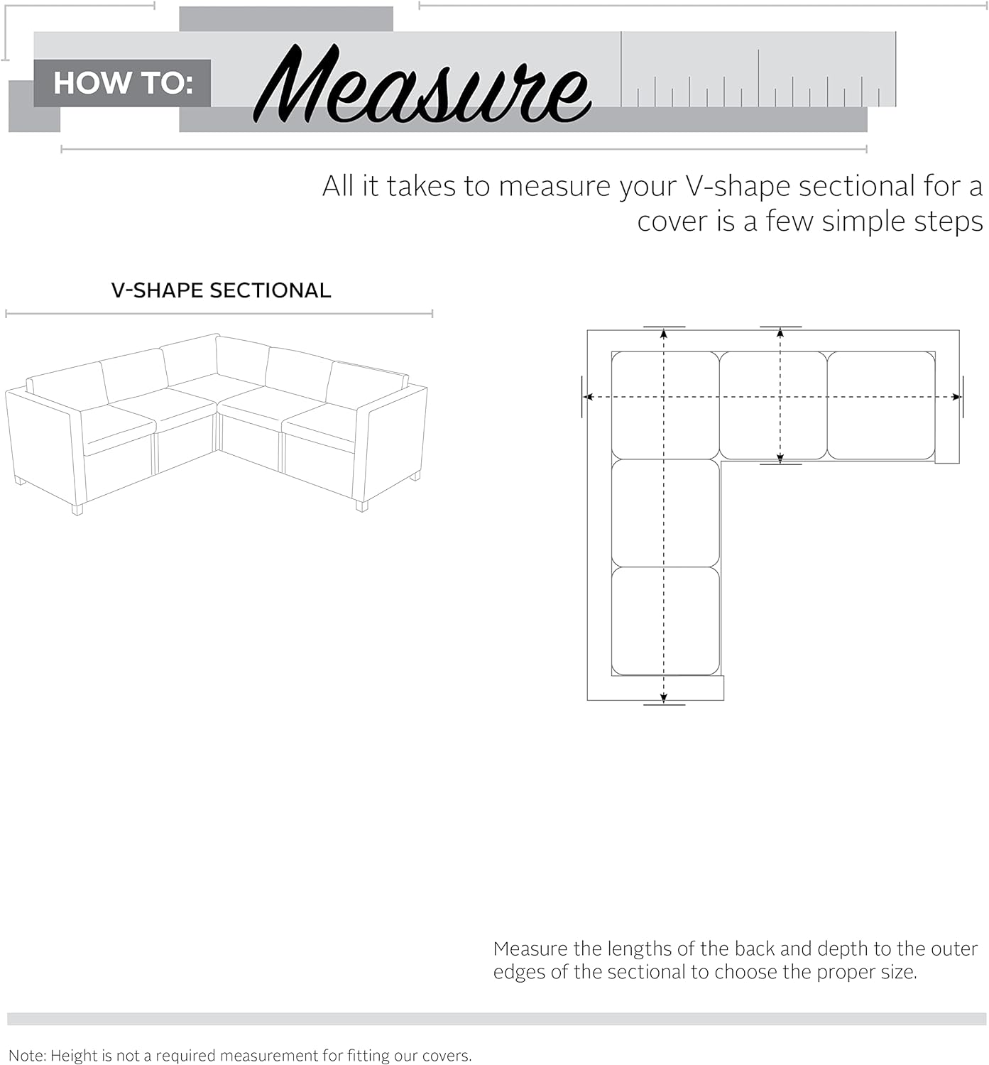 Classic Accessories Ravenna Water-Resistant 100 Inch Patio V-Shaped Sectional Lounge Set Cover, Patio Furniture Covers image number 5