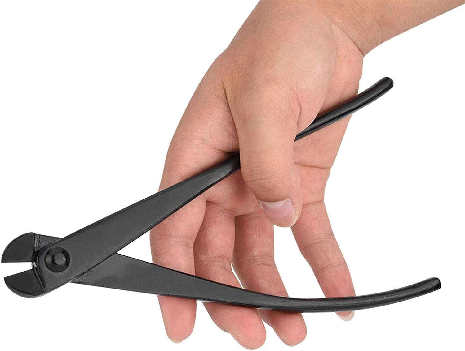 Bonsai Pruning Pliers, Manganese Bonsai Cutters, Bonsai Concave Branch Cutter for Pruning of Bonsai Plants, Black (210Mm/8.27 Inch) image number 3