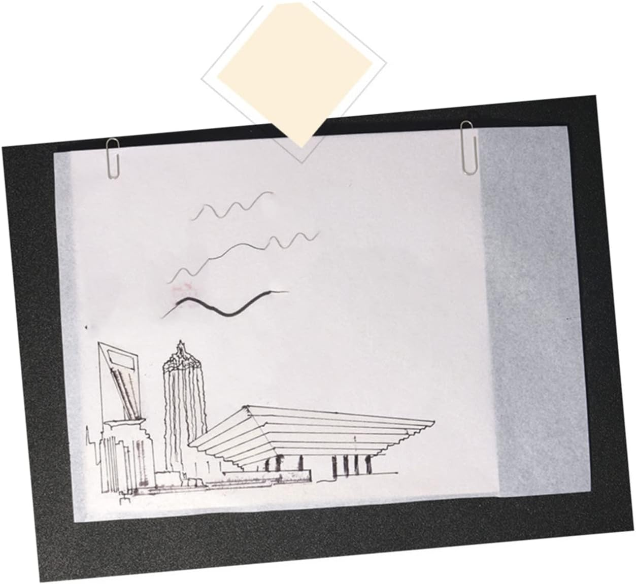 Gogogmee 500Sheets Translucent Tracing Paper for Sketching Drawing Animation Comic Art Versatile Vellum for Creative Projects and Invitations image number 6