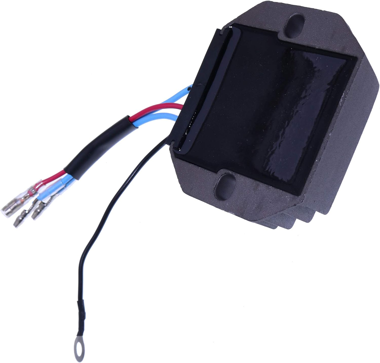 Holdwell 12V Voltage Regulator 15372-64602 15372-64600 Compatible with Kubota Tractor B7100D B7100HST-D B7100HSTE B4200 B5100E B5100D image number 1