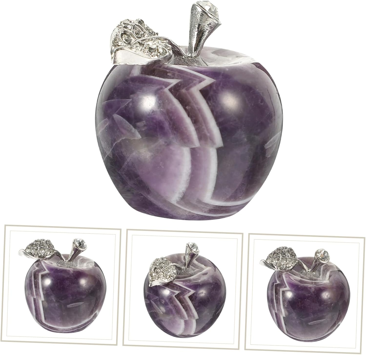 Crystal Ornament Desktop Home Decor Christmas Decoration Fake Crystal Crafts Model Decor