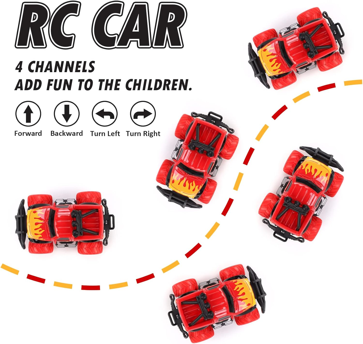 REMOKING Car Toys for Boys Girls Age 3-8,1:43 Scale Mini Remote Control Car for Kids,Rc Vehicle with Recharged Battery,Children Outdoor Play Game,Toddlers Birthday Gift image number 5