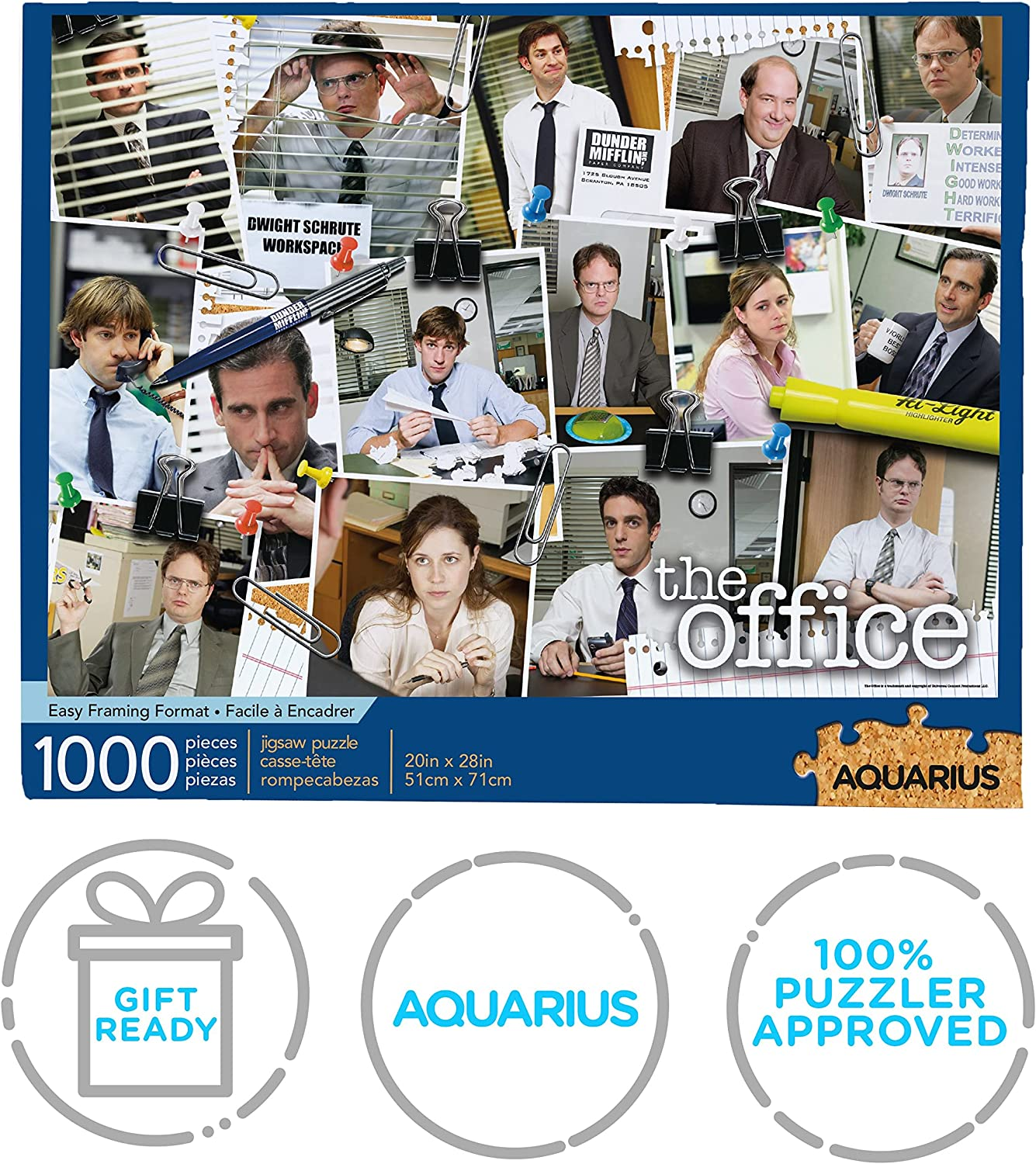 Aquarius the Office Cast Jigsaw Puzzle 1000-Pieces